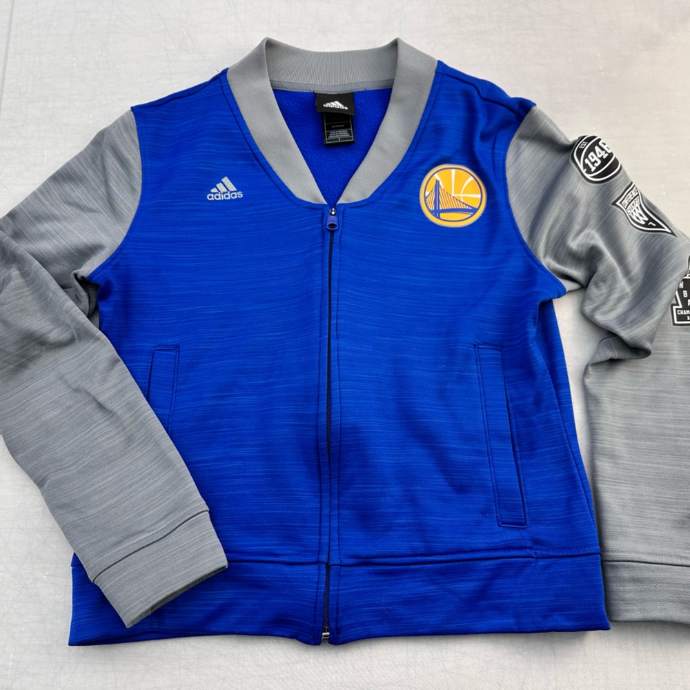 Adidas Royal Blue and Gray Jacket 00061 / A5